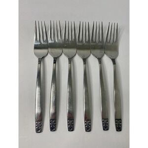 Stanley Roberts Rogers Stainless Danesmore 6 Salad Forks Replacements